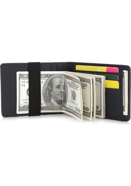 Erkekler Ince Bifold Cüzdan Rfıd Engelleme Cep Cüzdanı Nakit Askılı Kredi Kartı Tutucu (Yurt Dışından) modelleri