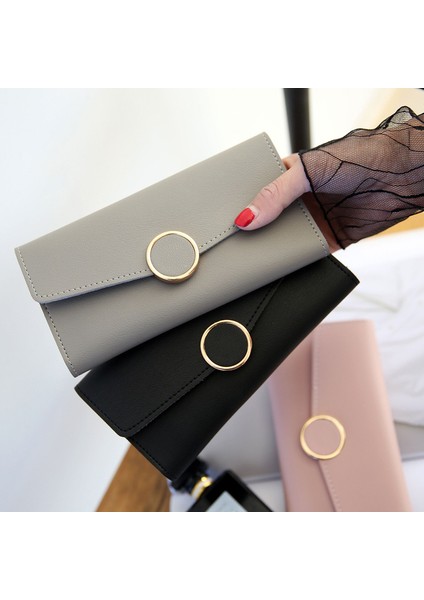Yeni Kadın Uzun Cüzdan Çantalar Lüks Yuvarlak Şekil Cüzdan Bayanlar Kız Para Cebi Kart Tutucu Kadın Cüzdan Telefon Debriyaj Çanta (Yurt Dışından) fırsatları