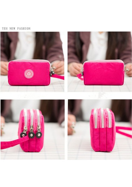 Kadın Taşınabilir Uzun Cüzdan Büyük Kapasiteli Debriyaj Cep Telefonu Çantası Bozuk Para Cüzdanı Ruj Vakfı Depolama Açık Sokak Çanta (Yurt Dışından) indirimleri