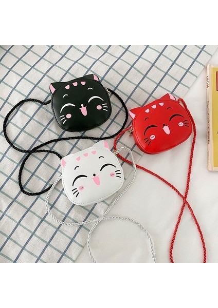 Çocuk Crossbody Çanta Sevimli Kedi Çocuklar Moda Bozuk Para Cüzdanı Cüzdan Çanta Güzel Erkek ve Kız Mini Omuz Çantaları Cüzdan (Yurt Dışından) fiyatları