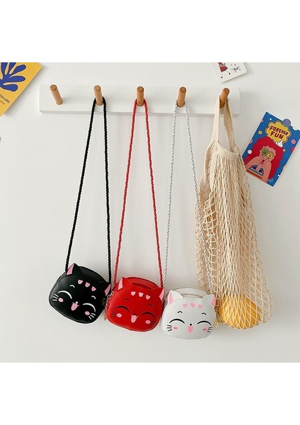 Çocuk Crossbody Çanta Sevimli Kedi Çocuklar Moda Bozuk Para Cüzdanı Cüzdan Çanta Güzel Erkek ve Kız Mini Omuz Çantaları Cüzdan (Yurt Dışından) indirimleri