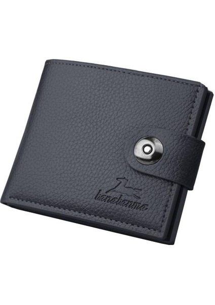 Erkek Cüzdanı Çile Erkekler Için Kısa Cüzdanlar Doğal Deriden Yapılmış Pu Cüzdan Kart Tutucu Sizin Için Mükemmel Manyetik Çantalar Küçük (Yurt Dışından)