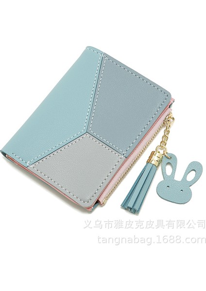 Yeni Bayanlar Kısa Cüzdan Ekleme Taze Cüzdan Püskül Karikatür Kolye Yapış Fermuar Çanta (Yurt Dışından) fiyatları