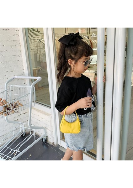 Moda Prenses Aksesuarları Mini Bozuk Para Cüzdanı Güzel Çocuk Küçük Omuzdan Askili Çanta Pu Deri Kız Bebek Cüzdan Çanta Çocuk Hediye (Yurt Dışından) fiyatları