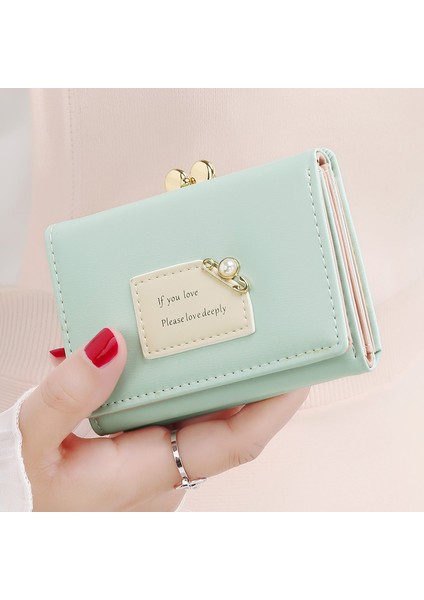 Kadın Çok Fonksiyonlu Katlanır Cüzdan Mini Kart Çantası Bozuk Para Cüzdanı Alışveriş, Seyahat, Açık Hava Etkinliği, Parti ve Gündelik Kullanım Için Günlük Sıcak Satış (Yurt Dışından) modelleri