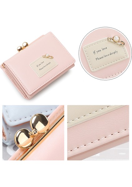 Kadın Çok Fonksiyonlu Katlanır Cüzdan Mini Kart Çantası Bozuk Para Cüzdanı Alışveriş, Seyahat, Açık Hava Etkinliği, Parti ve Gündelik Kullanım Için Günlük Sıcak Satış (Yurt Dışından) indirimleri