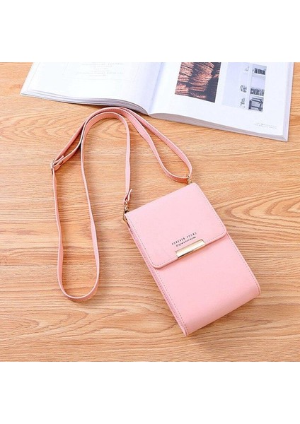 Yaz Kadın Telefon Omuz Çantası Pu Para Zinciri Telefon Crossbody Messenger (Yurt Dışından) indirimleri