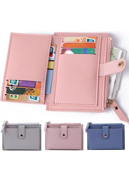 Unistybag Cüzdan Kadınlar Için Lüks Tasarımcı Cüzdan Moda Çantalar Katı Sevimli Küçük Cüzdan Pu Kız Debriyaj Çanta (Yurt Dışından) modelleri