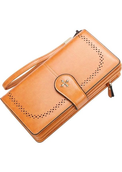 Moda Kadın Cüzdan Kore Çok Fonksiyonlu Çanta Tutucu Üç Katlı El Çantası Çanta Telefon Para Çantası Kadın Uzun Cüzdan (Yurt Dışından) fiyatları