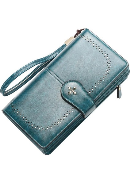 Moda Kadın Cüzdan Kore Çok Fonksiyonlu Çanta Tutucu Üç Katlı El Çantası Çanta Telefon Para Çantası Kadın Uzun Cüzdan (Yurt Dışından) fırsatları