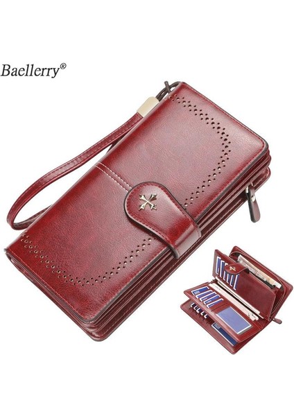 Moda Kadın Cüzdan Kore Çok Fonksiyonlu Çanta Tutucu Üç Katlı El Çantası Çanta Telefon Para Çantası Kadın Uzun Cüzdan (Yurt Dışından) indirimleri