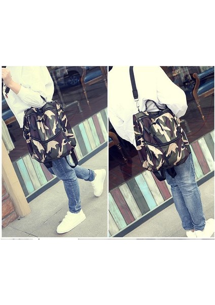 Naylon Kamuflaj Çok Renkli Kadın Sırt Çantası Moda Spor Kız Seyahat Lüks Çanta Kadın Çanta Tasarımcısı Çanta Çanta Fanny Paketi Sırt Çantası Kadınlar Için Cüzdan Çantalar ve Çantalar (Yurt Dışından) fırsatları