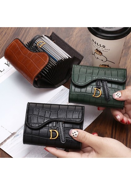 Layrussı 20 Bit Kredi Kartı Tutucu Iş Bankası Kart Çantası Büyük Kapasiteli Kart Nakit Depolama Organizatör Kılıfı Cüzdan Kart Sahibi (Yurt Dışından) modelleri