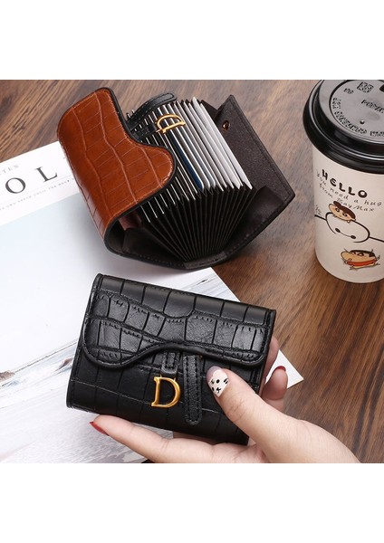 Layrussı 20 Bit Kredi Kartı Tutucu Iş Bankası Kart Çantası Büyük Kapasiteli Kart Nakit Depolama Organizatör Kılıfı Cüzdan Kart Sahibi (Yurt Dışından) fırsatları