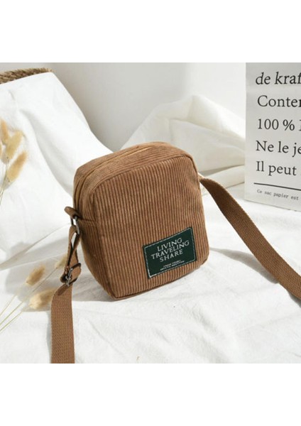 Yeni Moda Kadın Çanta Rahat Katı Tek Omuz Bayan Crossbody Çanta Tote Sevimli Askılı Çanta Kozmetik Çantaları (Yurt Dışından)