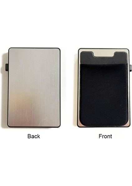 Yuecımıe Yeni Erkek Ince Cüzdan Akıllı Otomatik Açılır Cüzdan Kart Tutucu Fırça Alüminyum Çanta Kredi Kartı Kılıfı Esneklik Kılıfı ile (Yurt Dışından) fırsatları