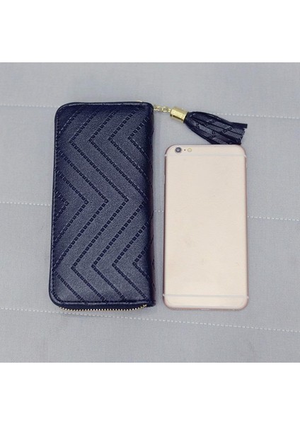 Cüzdan Kadın Uzun Debriyaj Totem Baskı Püskül Kart Sahipleri Telefon Cebi Çanta Bayan Para Kese Çanta Kadın Cüzdan Carteras (Yurt Dışından) indirimleri