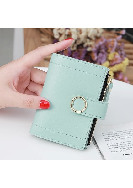Shunjın Moda Kadın Cüzdan Kısa Kadın Bozuk Para Cüzdanı Cüzdan Kadın Kart Tutucu Küçük Bayanlar Cüzdan Kadın Çile Mini Debriyaj (Yurt Dışından) modelleri
