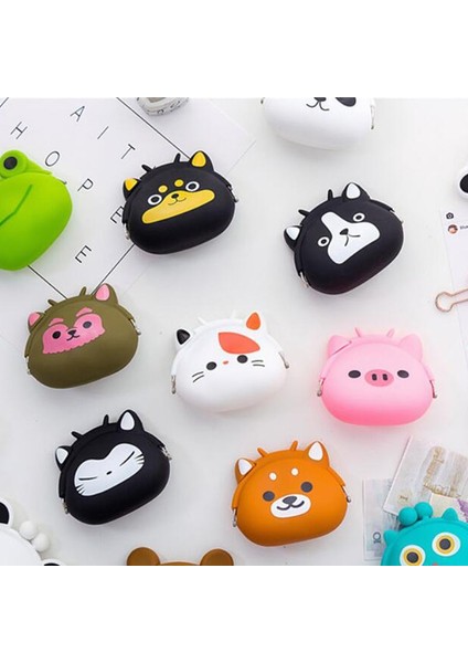 2021 Sevimli Yeni Kız Mini Silikon Bozuk Para Cüzdanı Hayvanlar Küçük Değişim Cüzdan Kadın Anahtar Cüzdan Para Çantası Çocuklar Çocuklar Için Hediyeler (Yurt Dışından) indirimleri