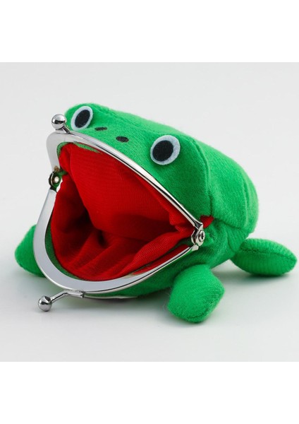 [happytree] Yenilik Sevimli Anime Kurbağa Cüzdan Bozuk Para Cüzdanı Anahtarlık Sevimli Peluş Kurbağa Karikatür Cosplay Çanta Kadın Çanta Aksesuarları (Yurt Dışından)