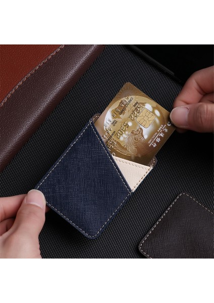 Adet Yeni Moda Kimlik Kredi Kartı Tutucu Yapışkanlı Etiket Cep Telefonu Cüzdan Cebi Elastik Cep Telefonu Cebi Stick-On Kart Çantası (Yurt Dışından) indirimleri