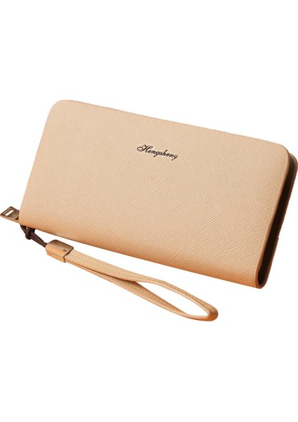 Cüzdan Bayan Kore Tarzı Erkek Uzun Cüzdan Debriyaj Çanta Kart Paketi Çoklu Kart Sahibinin (Yurt Dışından) modelleri