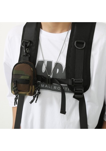 Yeni Mini Kolye Çanta Anahtar Kulaklık Kartı Saklama Çantası Erkekler Seyahat Sırt Çantası Küçük Göğüs Çanta Seyahat El Çantası Cüzdan Kadınlar Için (Yurt Dışından) fırsatları