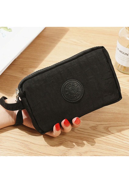 Yeni Kadın Cüzdan Bayan Kanvas Debriyaj Para Telefon Kart Tutucu Çanta Uzun Çanta Cüzdan Yüksek Kaliteli Akşam Çanta (Yurt Dışından) fırsatları