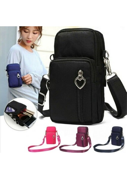 Moda Kadın Para Tutucu Bayanlar Mini Cep Telefonu Çantası Kılıf Kılıfı Retro Çapraz Vücut Çanta Omuz Çantaları Cüzdan Yeni (Yurt Dışından) fiyatları