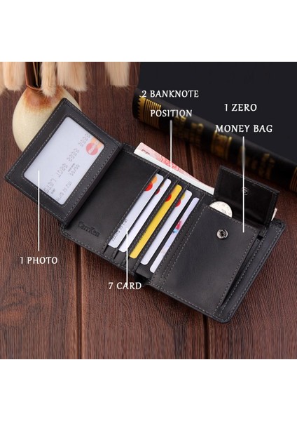 Satışta Cüzdan Erkek Eğlence Erkek Mini Cüzdan Kredi Kartı Üçe Katlanmış Çanta Para (Yurt Dışından) modelleri