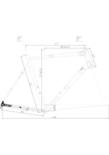 Gravel Ar2 Bisiklet Mekanik Disk Fren Sora Set 55 Kadro Bisiklet (180/190 Boy)