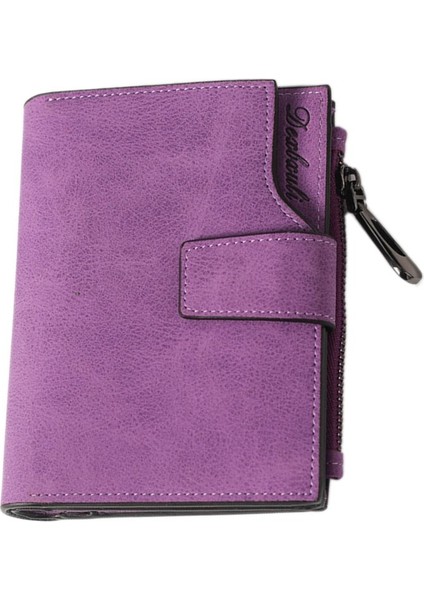 Vintage Tasarım Fermuar Çile Cüzdan Kadın Deri Kadın Çanta Bayan Mat Debriyaj (Yurt Dışından) fiyatları