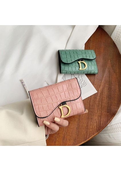 2022 Yeni Kadın Cüzdan Küçük Cüzdan Lüks Cüzdan Kadın Çanta Mektup Cüzdan Küçük Cüzdan Bozuk Para Cüzdanı El Çantası Çok Fonksiyonlu (Yurt Dışından)