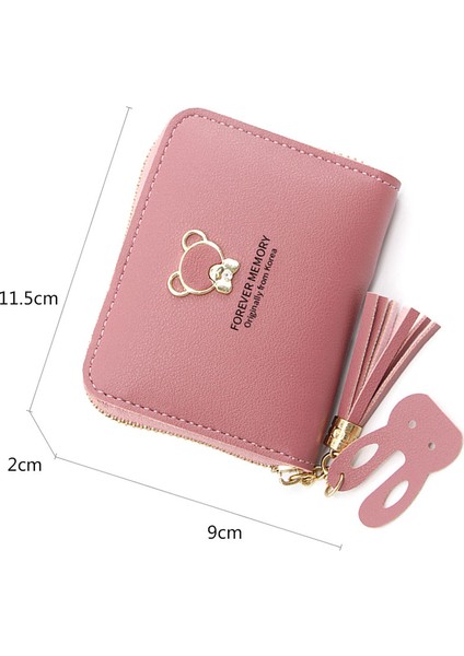 2022 Kısa Kadın Cüzdan Mini Sevimli Para Cebi Kart Tutucu Adı Kazınmış Kadın Çanta Yeni Moda Kpop Küçük Cüzdan Kızlar Için (Yurt Dışından) fiyatları