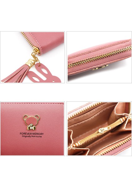 2022 Kısa Kadın Cüzdan Mini Sevimli Para Cebi Kart Tutucu Adı Kazınmış Kadın Çanta Yeni Moda Kpop Küçük Cüzdan Kızlar Için (Yurt Dışından) modelleri