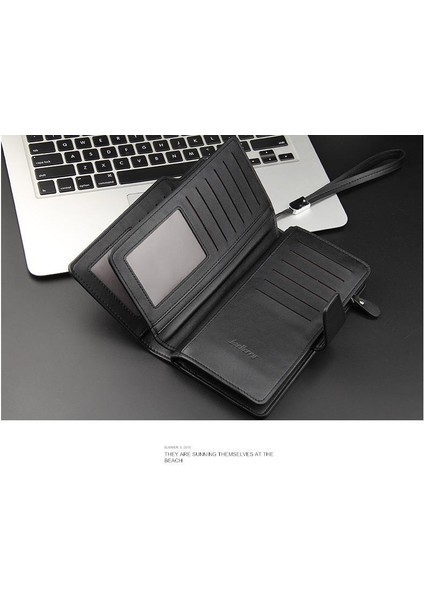 Erkek Cüzdan Uzun Tutucu Çanta Kaliteli Fermuarlı Para Çantası (Yurt Dışından) modelleri