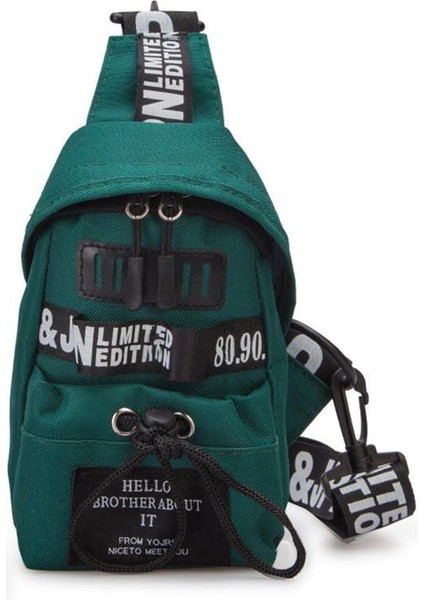 Kadın Crossbody Çanta Kore Serin Sokak Stili Küçük Göğüs Çanta Moda Çanta (Yurt Dışından) fırsatları