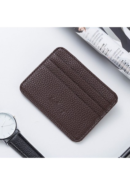 1 Adet Erkek Iş Cep Ince Ince Kimlik Kredi Kartı Para Tutucu Cüzdan Küçük Çanta Adam Için Ince Erkek Cüzdan Kart Sahibi (Yurt Dışından) fırsatları