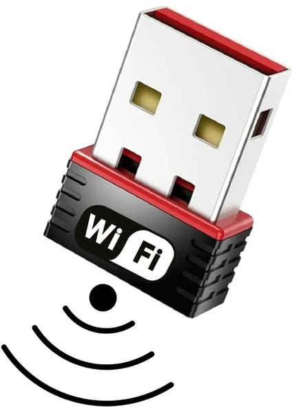 USB Wifi Adaptörü Kablosuz Wifi Internet Alıcı Ağ Kartı Masaüstü Bilgisayar Pc 300 Mbps 802.11N