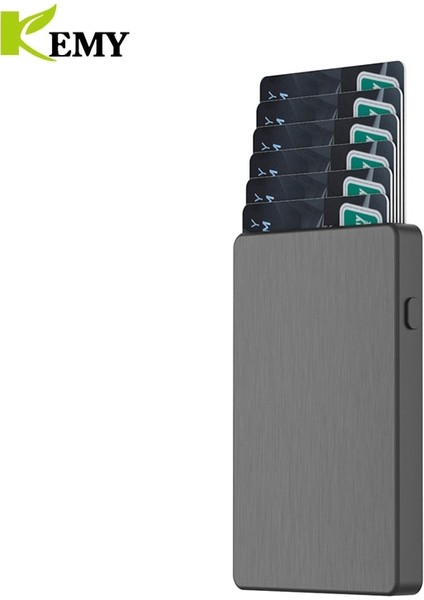 Kemy Anti Rfid Kart Tutucu Mini Cüzdan Ince Ince Cüzdan Erkekler Kadınlar Için Küçük Sihirli Cüzdan Erkek Akıllı Çanta 2022 Cüzdan Billetera (Yurt Dışından) fırsatları