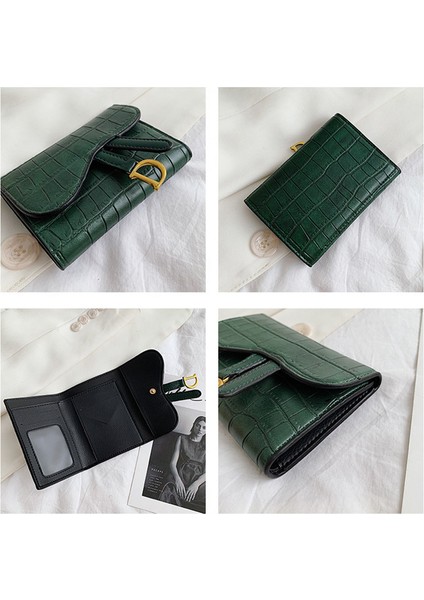 2022 Yeni Küçük Kart Çantası Kadın Zarif High-End Kompakt Çoklu Kart Hafif Lüks Net Kırmızı Niş Tasarım Timsah (Yurt Dışından) modelleri