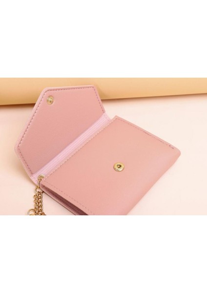 Yeni Mini Kadın Cüzdan Kısa Kadın Kart Sahibinin Fermuar Cüzdan Kılıf Sevimli Moda Katlanabilir Ziyafet Yeni Yıl Hediyesi (Yurt Dışından) fırsatları