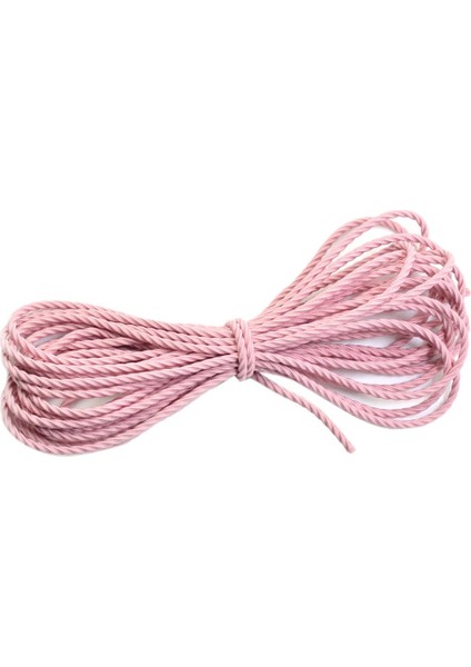 5 M 2.8mm At Kuyruğu Tutucu Kızlar Bayanlar Bebek Kafa Bandı Kauçuk Takı El Sanatları Pembe (Yurt Dışından)