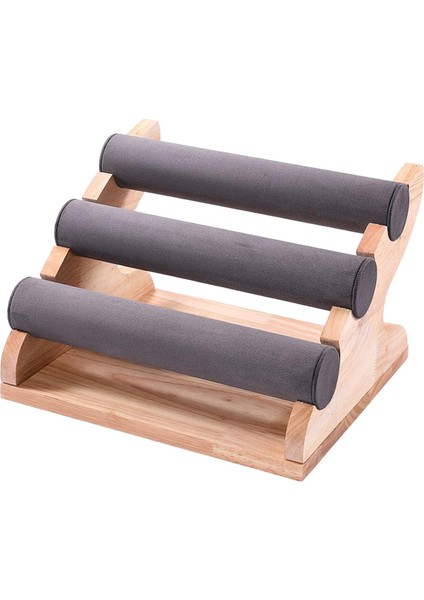 Kadife Bileklik Teşhir Standı Saat Tutacağı Sağlam 30.5X26X20CM (Yurt Dışından) fiyatları