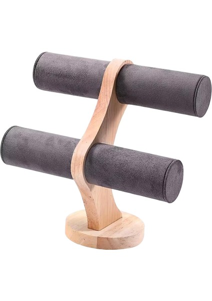 Kadife Bileklik Teşhir Standı Saat Tutucu Aksesuarları 24X12X23CM (Yurt Dışından) fiyatları