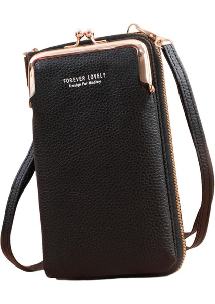 Crossbody Cep Telefonu Çantası Crossbody Cep Telefonu Çantası Küçük Crossbody Telefon Çantası Siyah (Yurt Dışından)