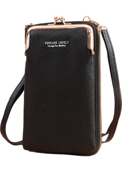 Crossbody Cep Telefonu Çantası Crossbody Cep Telefonu Çantası Küçük Crossbody Telefon Çantası Siyah (Yurt Dışından)