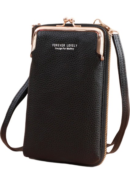 Crossbody Cep Telefonu Çantası Crossbody Cep Telefonu Çantası Küçük Crossbody Telefon Çantası Siyah (Yurt Dışından)