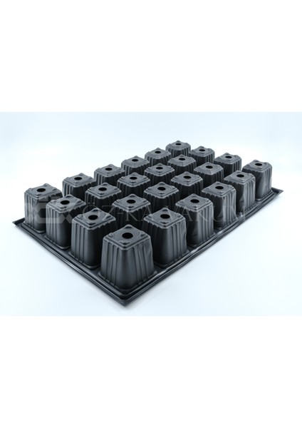 Vakum 24 Göz Kare Fidelik Fide Viyolü Fide Kabı (10 adet) fiyatları