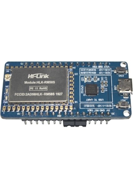 HLK-RM58S Seriuart 2.4G5G Wıfı+Ble Geliştirme Kiti